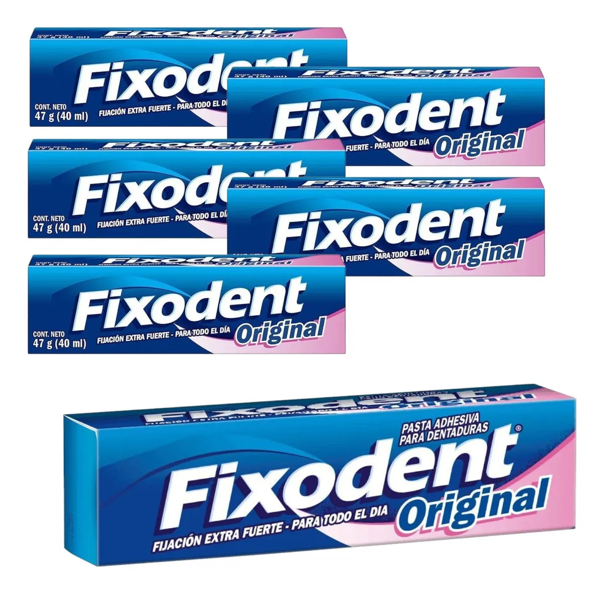 6 FIXODENT ORIGINAL